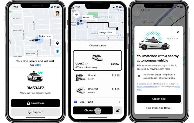 Uber Revolutionizes Transportation with Fully Autonomous Waymo Rides in Phoenix