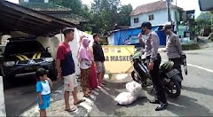 Tertibkan Warga Patuhi Prokes, Polsek Blado Gelar Operasi Yustisi