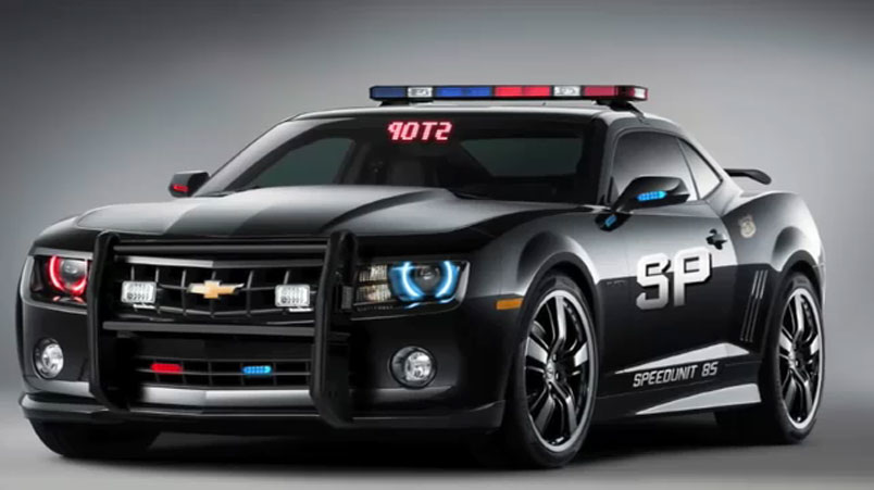 2010 Chevy Camaro Police Car