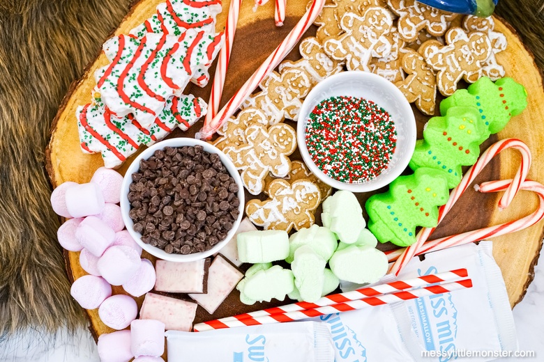 Hot Chocolate Charcuterie Board