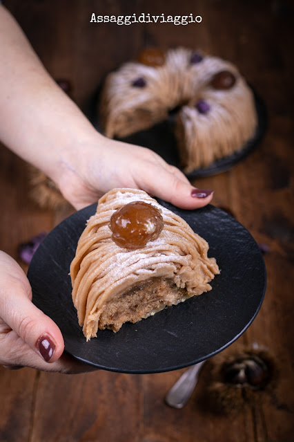 Torta alle castagne (Cake au marron) di Julien Alvarez