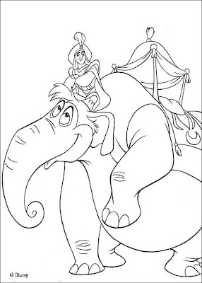 Elephant Coloring Pages