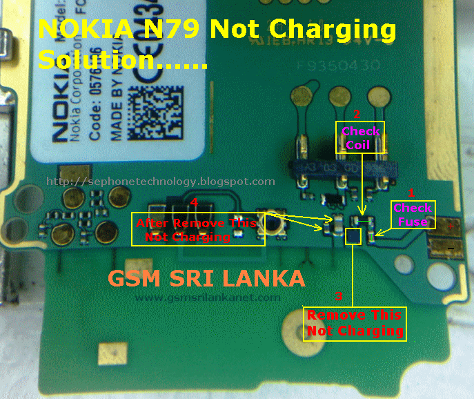Nokia N79 Not Charging Solution. Nokia N79-1 Not Charging MakeThis Solution