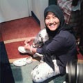 FatinSL pake sepatu menuju ke Disneyland