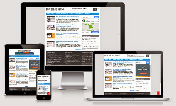 New Thesis SEO V3 Responsive Fast Loading Blogger Template