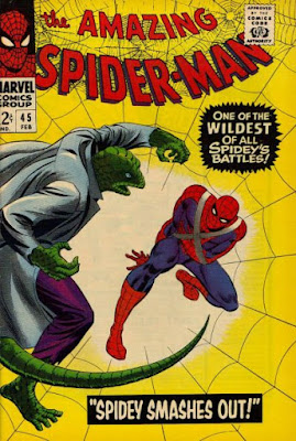 Amazing Spider-Man #45, the Lizard is back