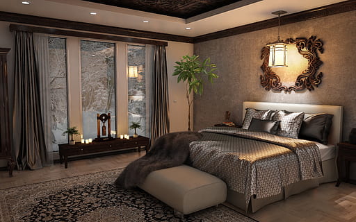 ديكورات غرف نوم تركية بتصاميم عصرية