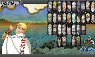 Versi terbaru dari game Naruto Senki Mod  Naruto Senki Road To Ninja 1 Apk Mod by Andikka