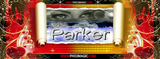 cover of name Parker , Romantic cover facebook with name Parker
