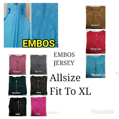 gamis embos jersey