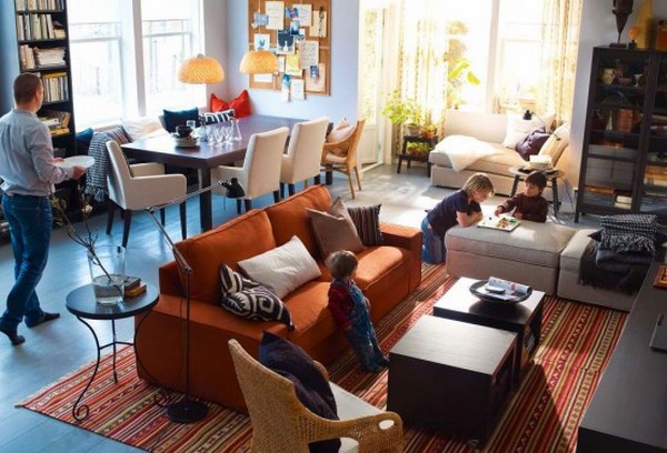Best living room design ideas by IKEA 2012