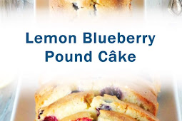 Lemon Blueberry Pound Câke