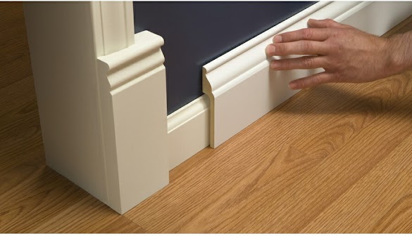 How High To Install Chair Rail / How to Install a Chair Rail | how-tos | DIY / Measure up from each tread and make a mark on the wall at 32 inches.