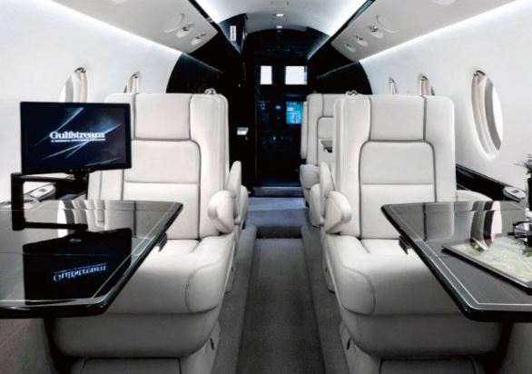 Gulfstream G150 interior