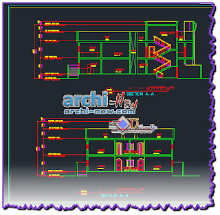download-autocad-cad-dwg-file-Villa-house-with-all-the-architectural-details