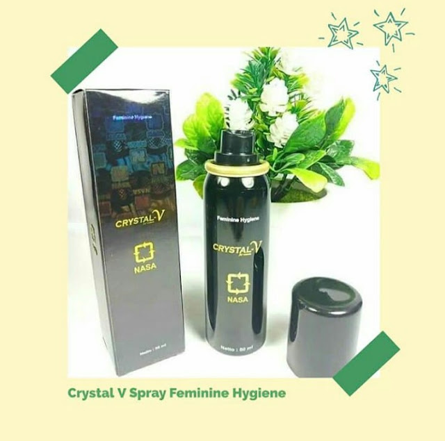 Crystal V Spray - Perawatan Bagian Intim Wanita Modern