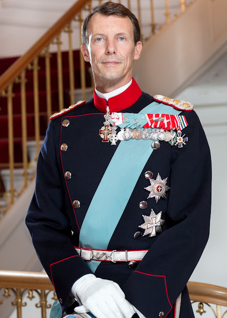 The Danish Royal Court has released new official photos of HRH Princess Mary of Denmark and HRH Prince Joachim of Denmark in connection with The Queen's 75th birthday