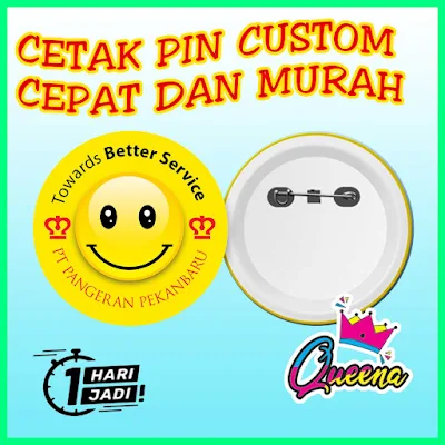 Cetak Pin Satuan? Bisa! Percetakan Pin Terdekat 24 Jam!