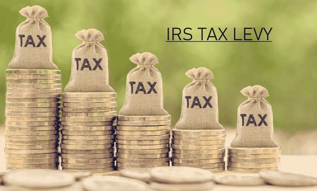 notice of levy irs tax levies