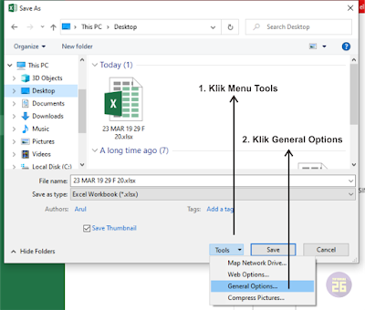 Mengunci File Excel