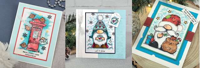New Woodware Christmas Stamps by Francoise Read
