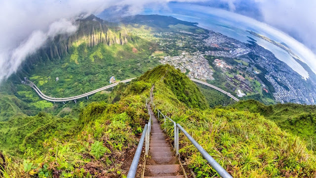 Haiku Stairs of Oahu