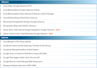 contoh sitemap pada blogger