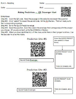 QR Code Scavenger Hunt