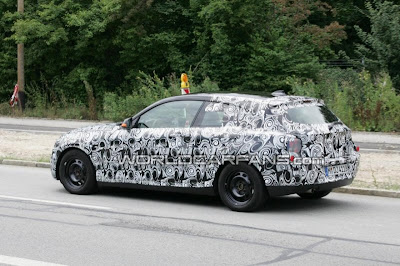 First seen three-door version of the BMW 1 series spyshots