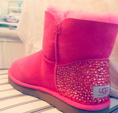 tesettür,ugg bot,ugg,pink ugg,pembe,vintage,