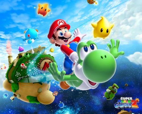mario galaxy wallpaper. Análisis Super Mario Galaxy 2