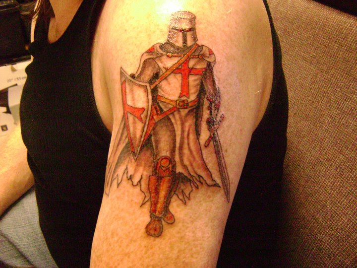 knights Templar Tattoo This is my new templar tat