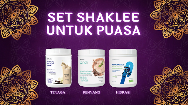 Set Shaklee untuk puasa