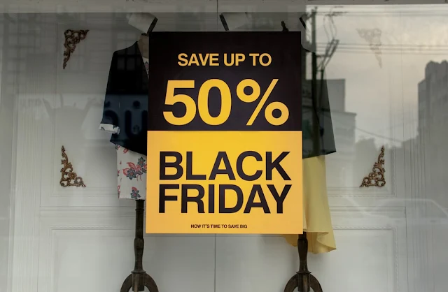 black friday discount 50 percent