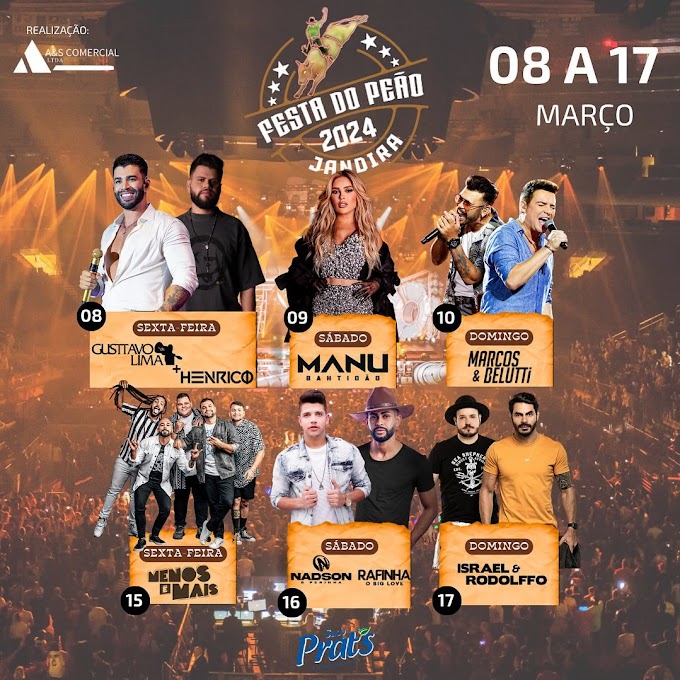 Festa do Peão de Jandira - Programação, Informações e Ingressos 