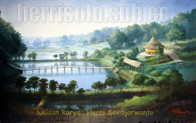 Pelukis Realis Indonesia Herri Soedjarwanto: lukisan 