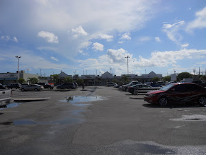 imagine a parking lot in paradise!