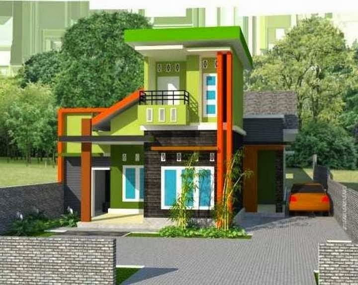  Desain  rumah minimalis dengan atap hijau  DESAIN  RUMAH 