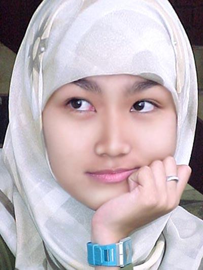 Foto Perempuan Berjilbab