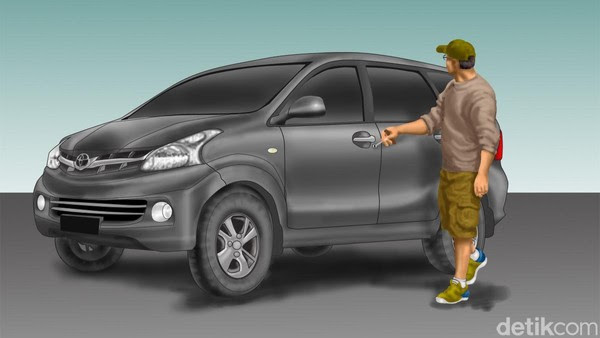 Nekat Curi Mobil Pengunjung Hotel, Pria Ini Ditangkap Polisi
