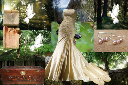 Summer Forest Wedding Theme This theme is beautiful soft colors natural