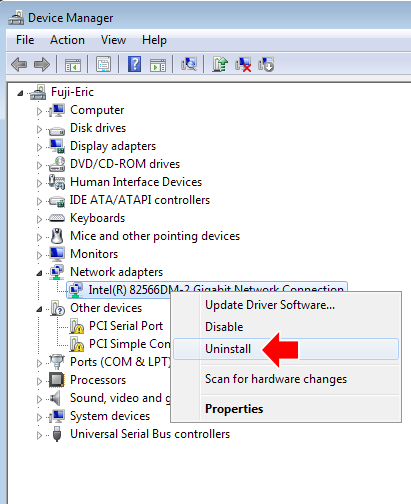 How to fix network limited connectivity in Windows 7