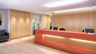 Reception - Storage Wall