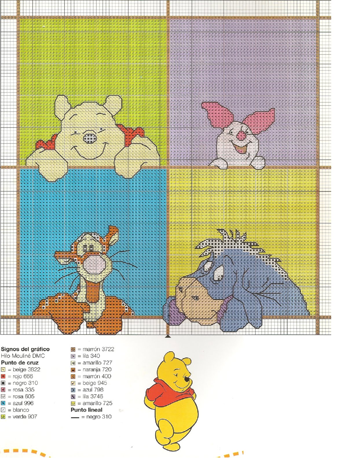 images of pooh grafico de ponto cruz dmc winne the docuras wallpaper