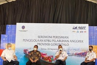 Pelabuhan Anggrek-Gorontalo Resmi Dikelola PT AGIT dengan Skema Pendanaan Kreatif Non-APBN