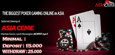 Asiaceme.com Poker Domino Dengan Bonus Dan Promo besar