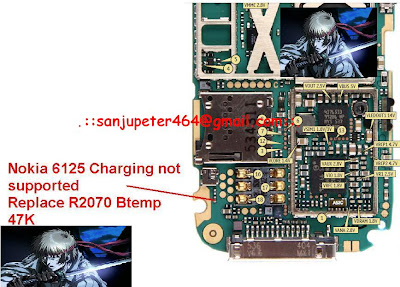 Nokia 6125 Charger Not Support