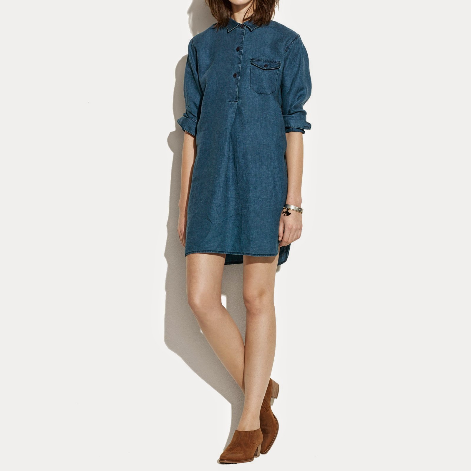 http://www.lyst.com/clothing/madewell-indigo-linen-longsleeve-tunic-dress-in-ultramarine/