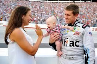 Carl Edwards With His Family