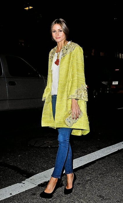 statement coat olivia palermo